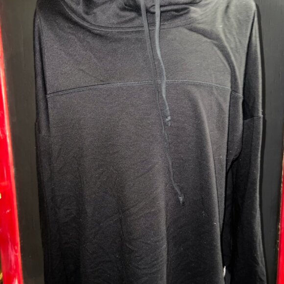 Simply Southern Women Large Mama Bear Black Cowl Neck Pullover‎ Sweatshirt (GS1) - Picture 2 of 6